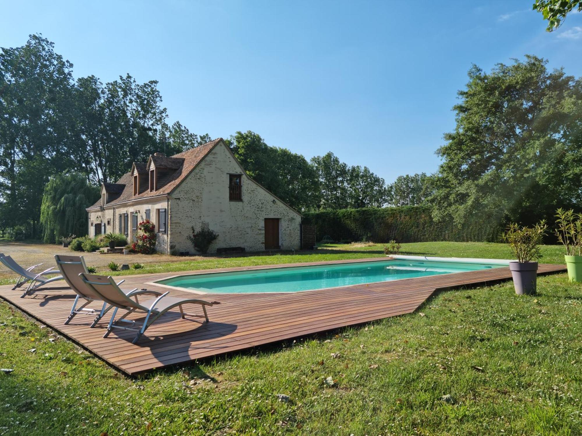 L 'Aupinouse Chambre Double Pivoine Avec Salle D'Eau Privative La Suze-sur-Sarthe ภายนอก รูปภาพ