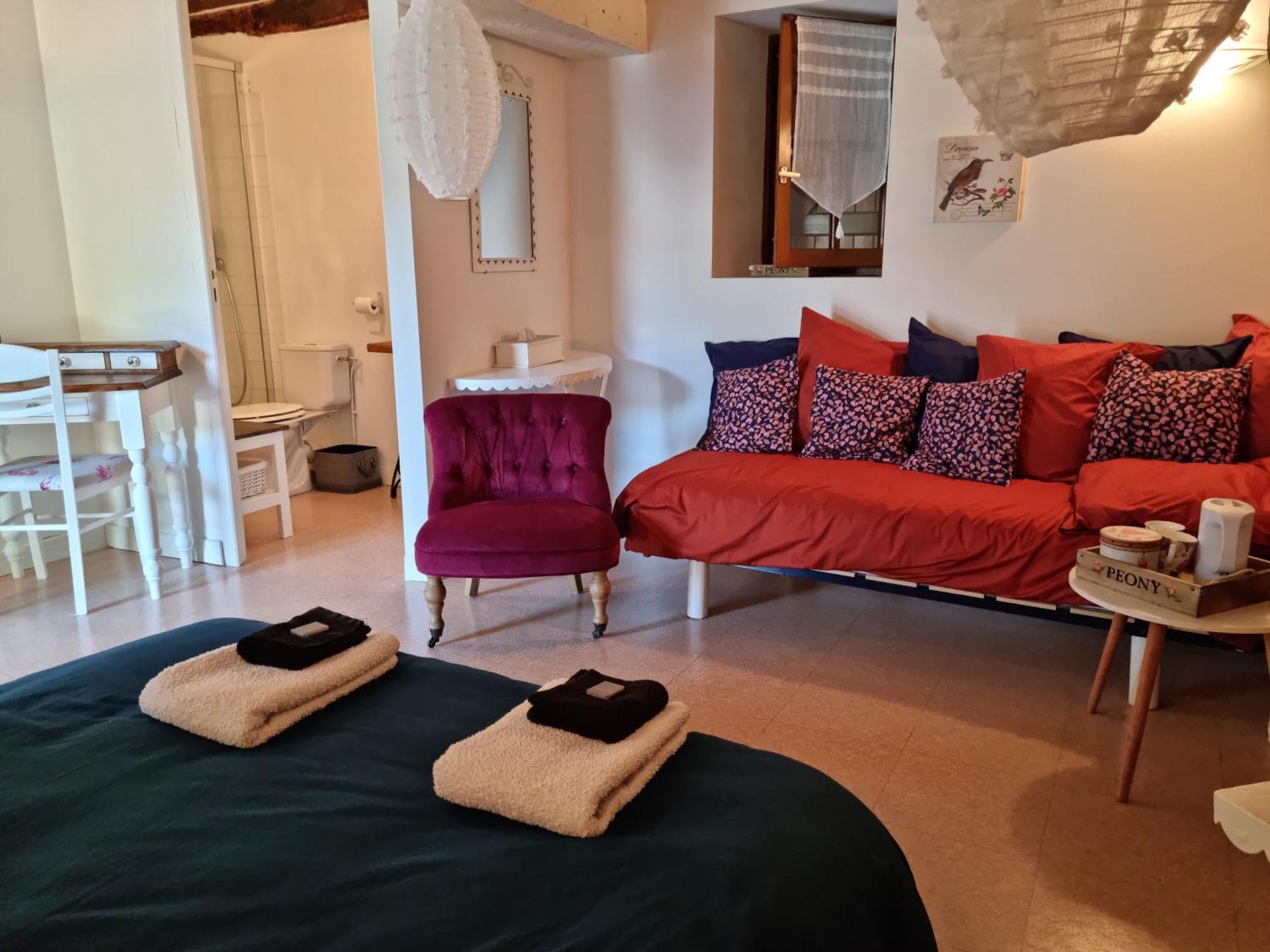 L 'Aupinouse Chambre Double Pivoine Avec Salle D'Eau Privative La Suze-sur-Sarthe ภายนอก รูปภาพ