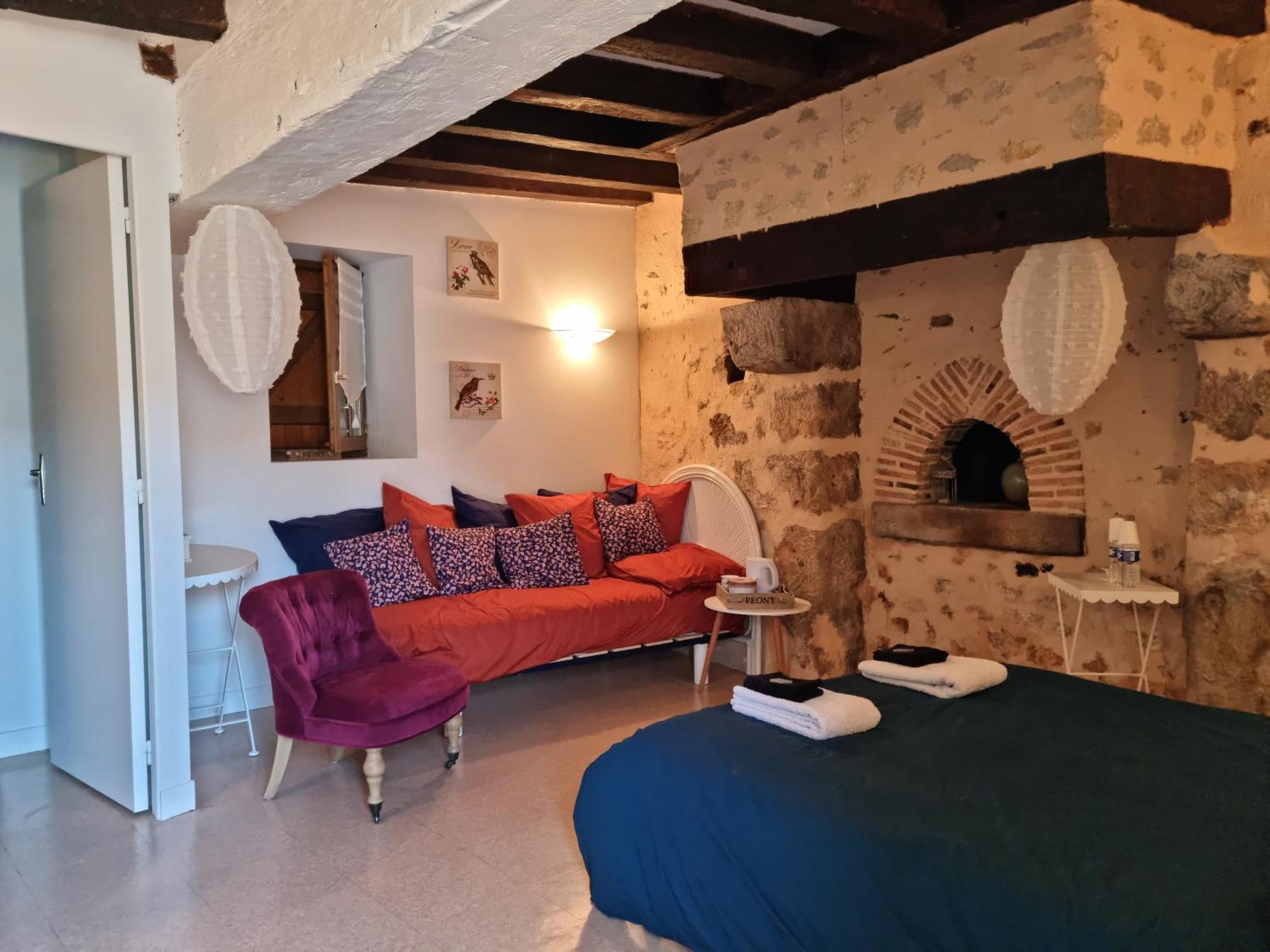 L 'Aupinouse Chambre Double Pivoine Avec Salle D'Eau Privative La Suze-sur-Sarthe ภายนอก รูปภาพ